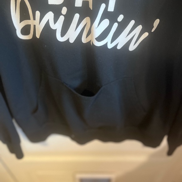 DAY Drinkin' Black Graphic Hoodie - Picture 3 of 3